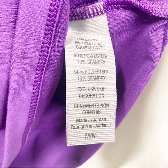 Champion Purple Lightweight Half Zip Pullover - Picture 7 of 7